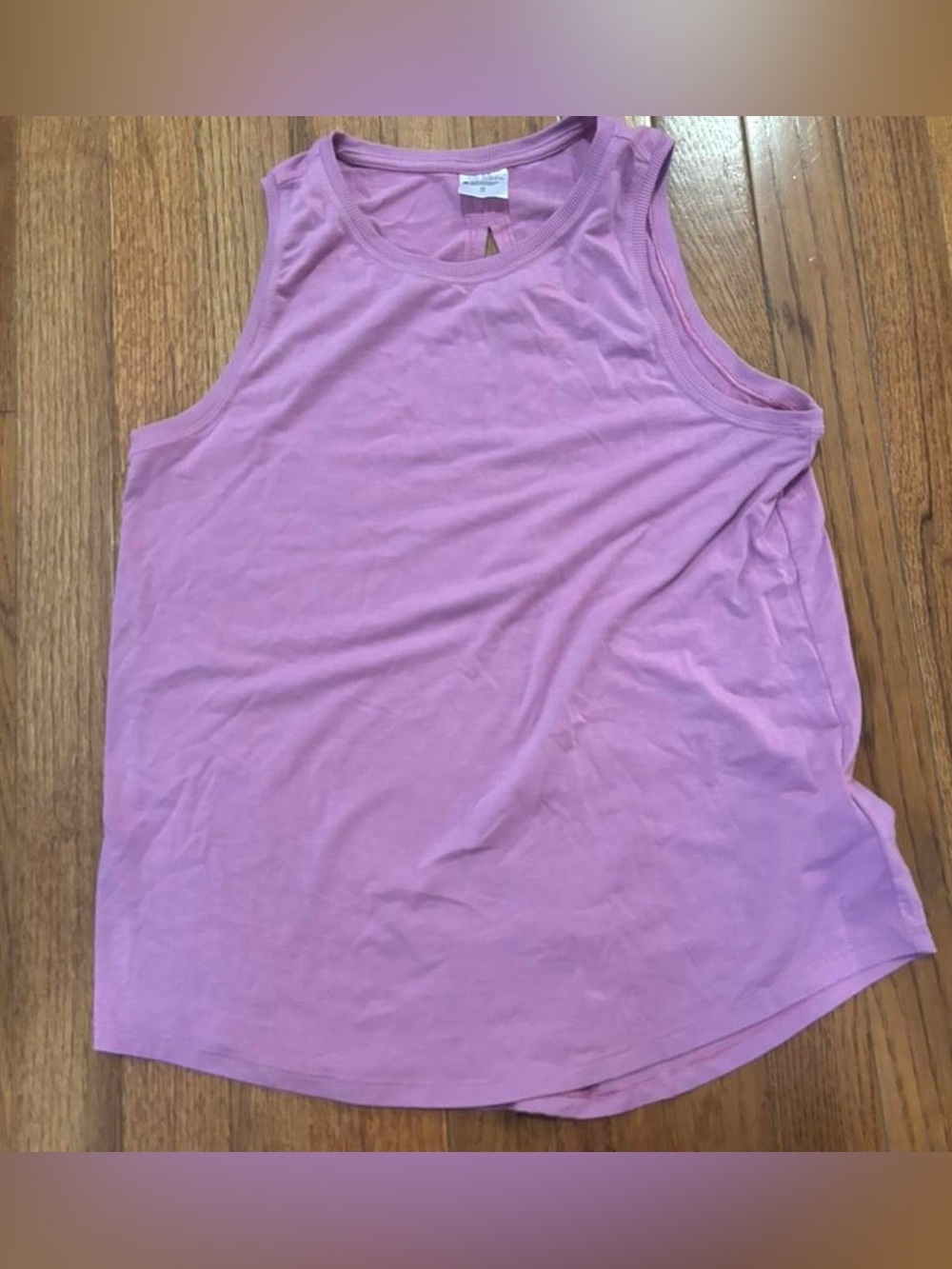 Athleta Lilac Scoop Neck Sleeveless Tank Top